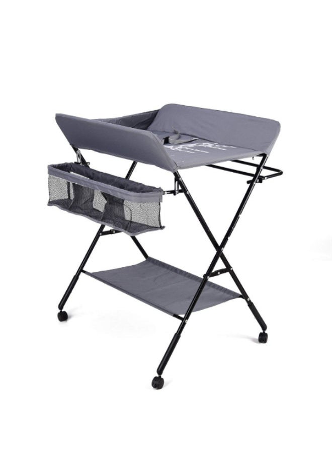 Portable Baby Changing Table with Adjustable Height and Storage Organizer code - HT-9817 - pzsku/ZB638E8786845C36434E9Z/45/_/1724850813/3c79d0dd-1981-40a3-9a14-c0406d9b51c7