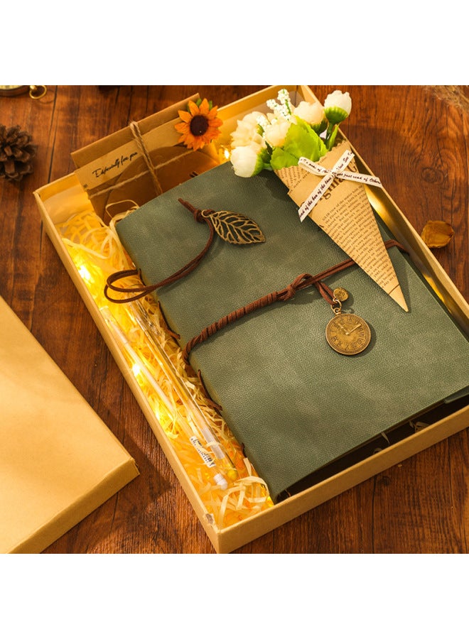 Chic Vintage Diy Album With Gift Box Star-chasing Bill Collection Book Hot Handmade Scrapbook Memoirs - Image 1