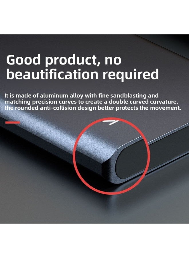 KPAN Mobile Hard Disk 1t High Speed Transmission 500GB Hard Disk Metal Mechanical Application Laptop TV 2tb-Capacity:Titanium Space Gray-320g-typec Mobile Phone Computer Tv Model - Image 5