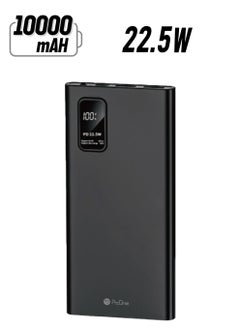ProOne ProOne PPB5108PD 10000mAh Power Bank - 22.5W Fast Charging, 2 Type A, 1 Type C, 1 Micro USB Port, Slim Premium Design: Your Ultimate On-the-Go Charging Solution  - Image 1