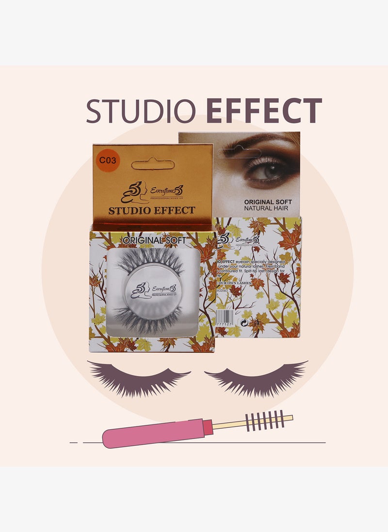 Everytime53 Women's Studio Effect False Eyelashes - C03 - Image 4
