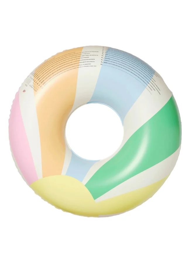 Sunnylife Inflatable Pool Tube Float for Kids | Pastel Gelato Design | Round Pool Ring Floatie | Summer Water Toy for Swimming