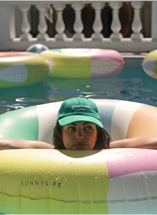 Sunnylife Inflatable Pool Tube Float for Kids | Pastel Gelato Design | Round Pool Ring Floatie | Summer Water Toy for Swimming