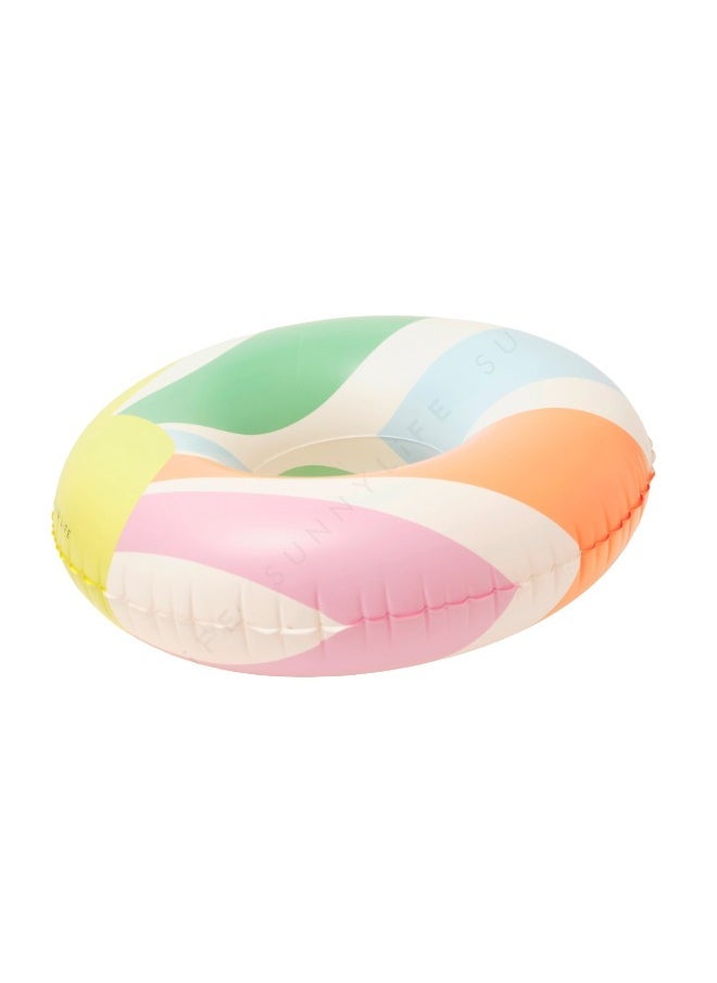 Sunnylife Inflatable Pool Tube Float for Kids | Pastel Gelato Design | Round Pool Ring Floatie | Summer Water Toy for Swimming  - Image 4