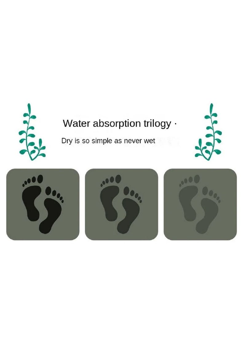 Hi homey - 2-Piece Super absorbent soft non-slip quick drying Kitchen Floor Mat Set - Image 1