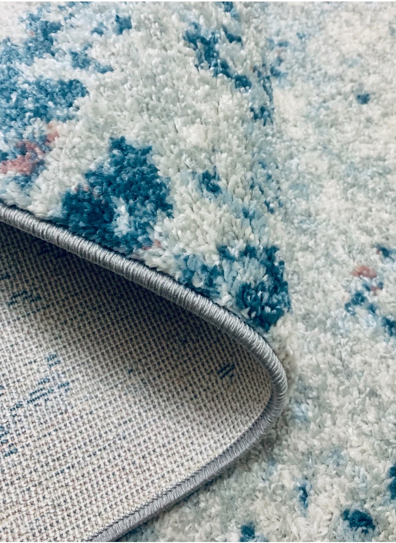 HANDPICKED FURNITURE Handpicked Furniture Vintage Multi-Coloured Rug, Ultra Soft Area Carpets For Bed Room, Living Room, And Dining Room, Antislip Floor Carpets, Easy To Clean, Made In Turkey, Polypropylene, Rectangle  - Image 4