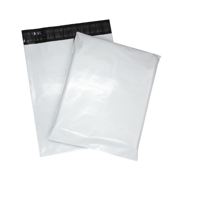 V4L Premium 7X10 inches White Plain Plastic Courier Bags Shipping Bags Strong Thick Mailing Bags with Self Adhesive Waterproof and Tear-Proof, Ideal for Ecommerce Packaging (100) - Image 3