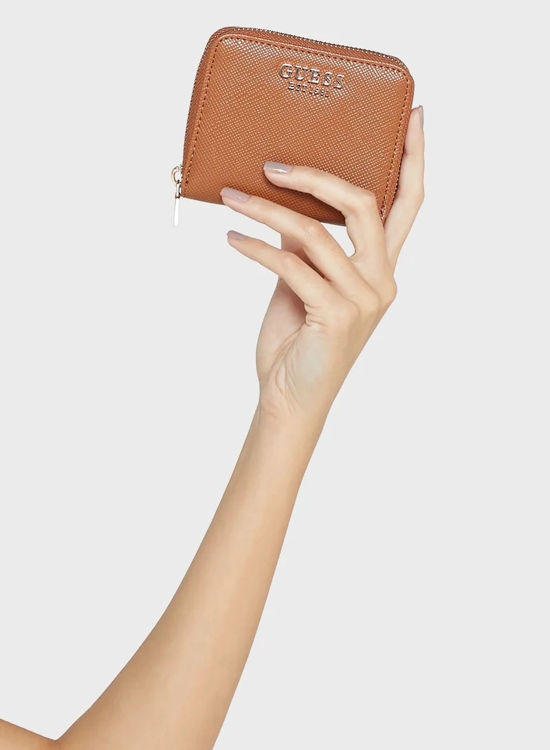 GUESS Laurel Small Zip Around Wallet