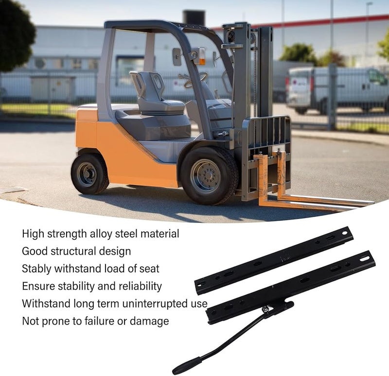 2Pcs Seat Slider Track Brackets Rails For Linde 335 1275 Series Forklift Parts - Image 3
