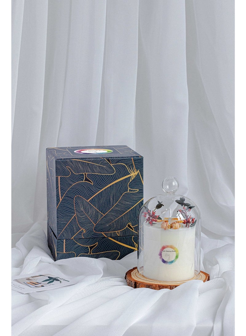 Insta360 InstaHealing Scented Candle – Rose Fruit Aromatherapy Candle, 300g Natural Soy Wax, Long-Lasting Burn, Gift for Women, Spa, Relaxation & Home Decor - Image 1