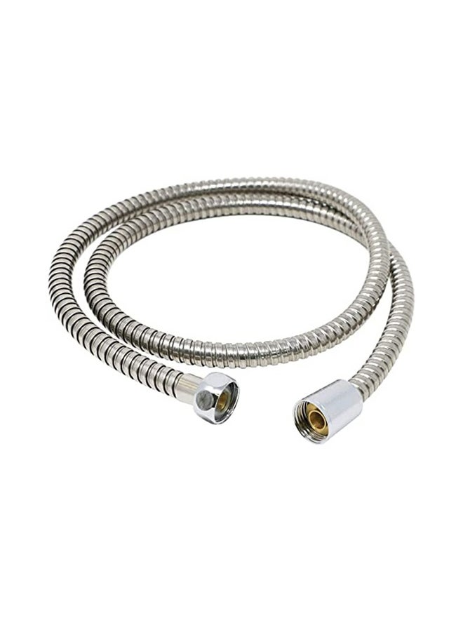 Generic Shattaf water hose, 120 cm, chrome  - Image 1