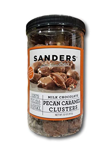 Sanders Milk Chocolate Pecan Caramel Clusters - Image 1