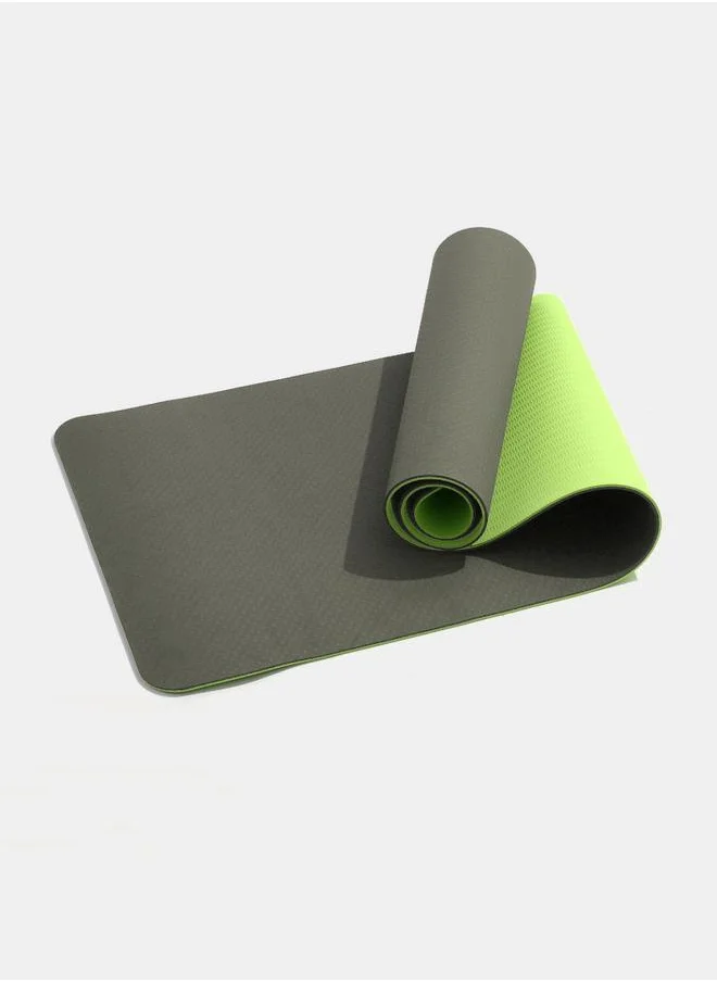 Styli 2-Way Usable Textured Yoga Mat with Carry On Strap
