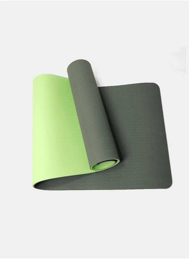 Styli 2-Way Usable Textured Yoga Mat with Carry On Strap