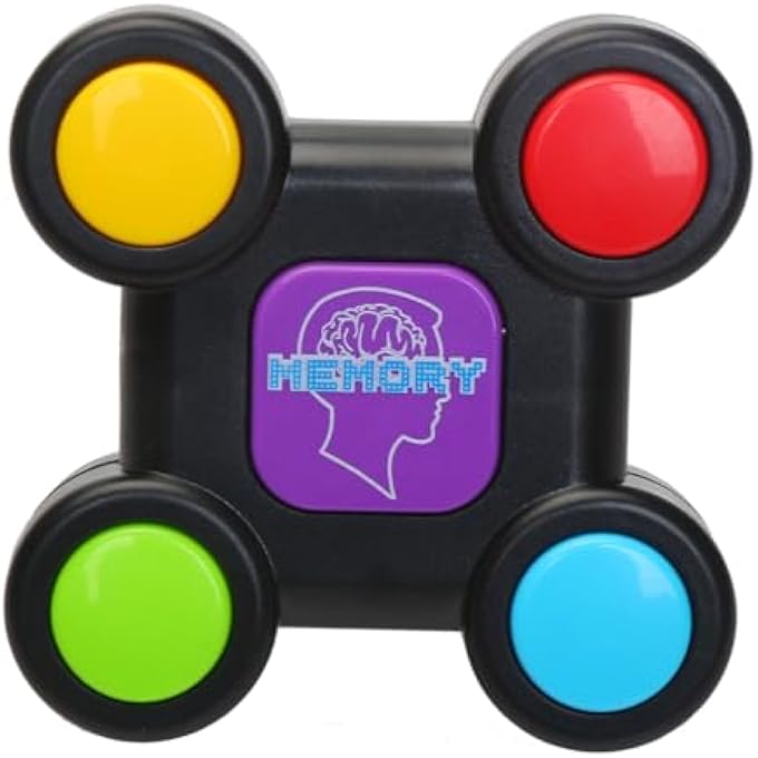 MEMORY GAME FOR KIDS 4 / INTERACTIVE MEMORY GAME, FUN EDUCATIONAL TOY , LIGHT SEQUENCE GAME,HANDHELD MEMORY GAME, LIGHT AND SOUND TOY, PORTABLE TRAVEL TOY; CHALLENGING MEMORY GAME - Image 5