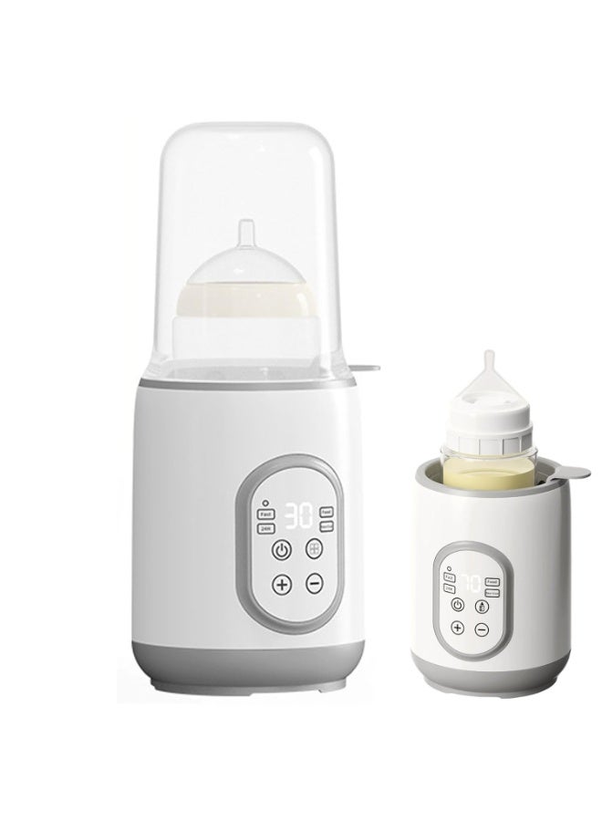 Walpck Bottle Warmer,Fast Baby Bottle Warmers for Breastmilk and Formula, with Timer, with Keep Warm, Heats Baby Bottles - Image 2