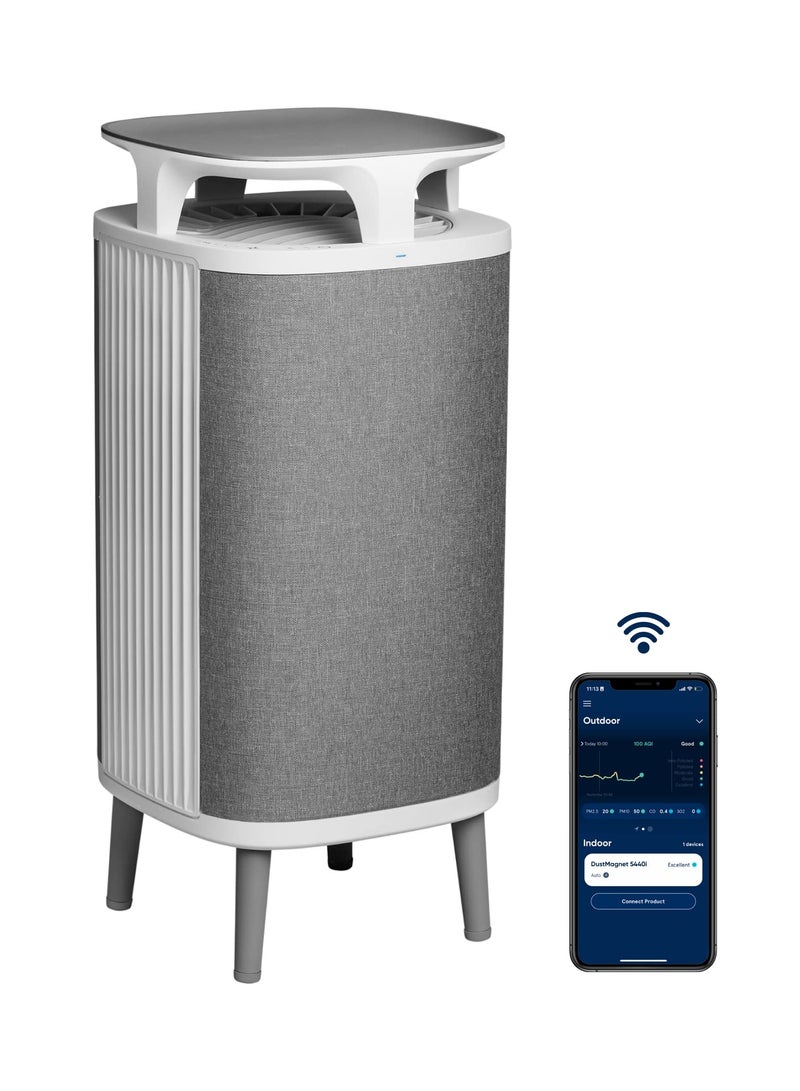 Blueair DustMagnet DM-5440i | Cleans Up to 33sqm every 12.5 Minutes, 391 m³/h CADR, AQI, HEPASilent Technology Removes 99.97% Pollen, Dust, Mould, Bacteria, Viruses, VOCs, Smoke, Odours  - Image 1