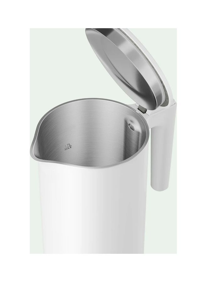 Xiaomi Electric Kettle 2 Dual Layer Heat Insulation Stainless Steel With Lever Indicator Light 1.7 L 1800 W MJDSH04YM White - Image 3