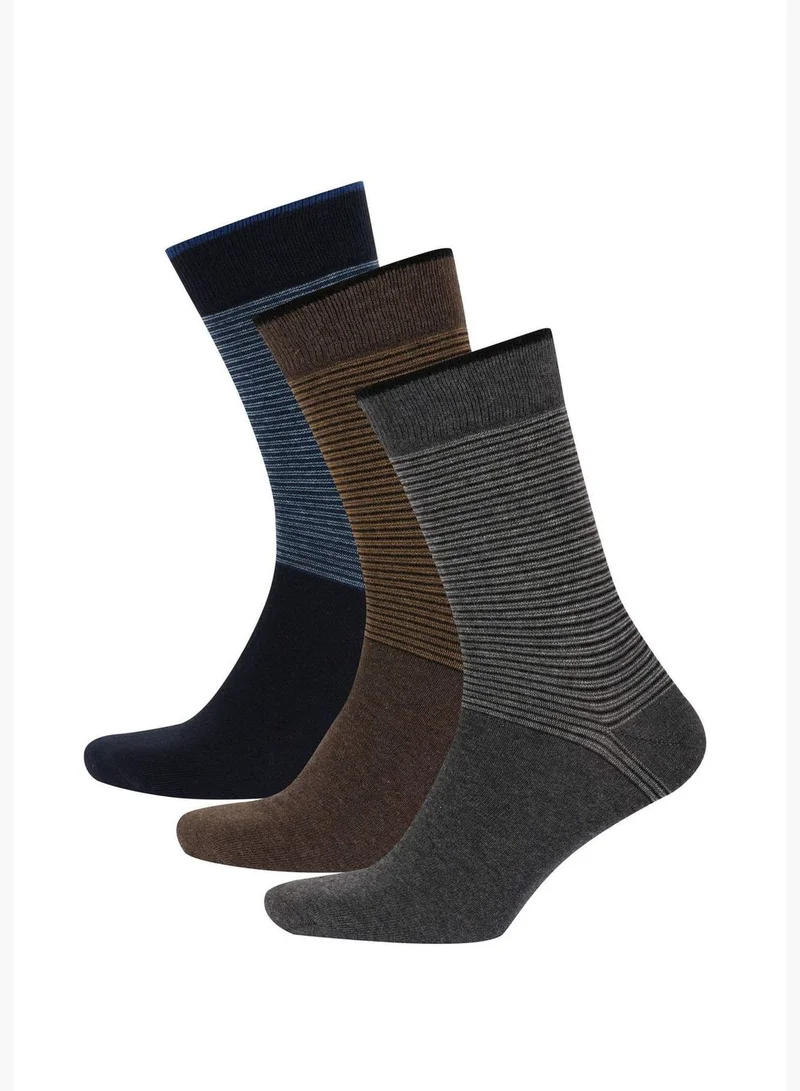 ديفاكتو 3 Pack Printed Long Socks