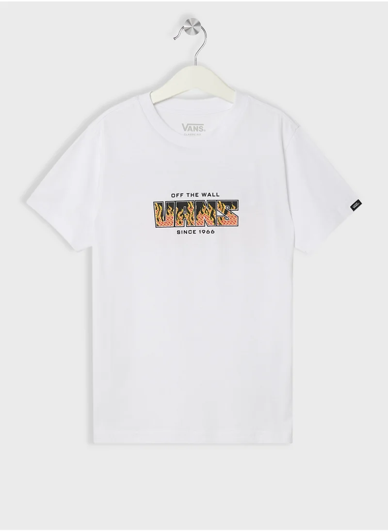 VANS Digi Flames T-Shirt