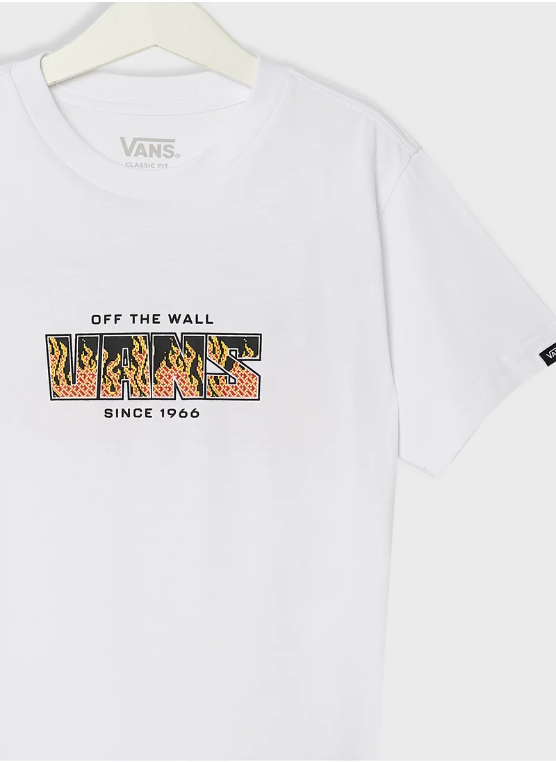 VANS Digi Flames T-Shirt
