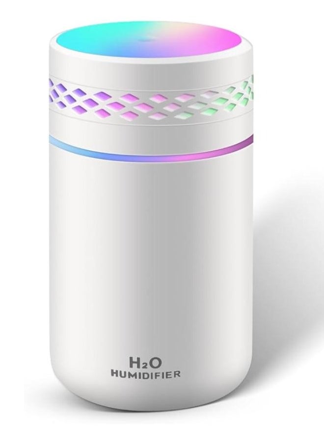 Executive LLC Car Humidifier Diffuser 260ml Type-C Essential Oil Aromatherapy Diffuser with Colorful Light Cool Mist Air Humidifier Car Air Purifier USB Quiet for Car Plants Home  - Image 1