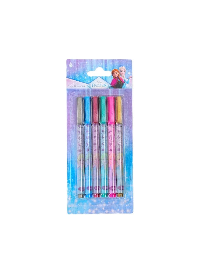 ديزني Disney Frozen Find Your Destiny Metallic Marker 6Pc Set