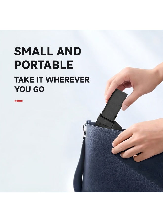 DENX Mini Jet Fan Portable High Speed Turbo Air Blower Cordless Electric Cleaning Fan for Dust Keyboard Car Interior Computer Cleaning - Image 5