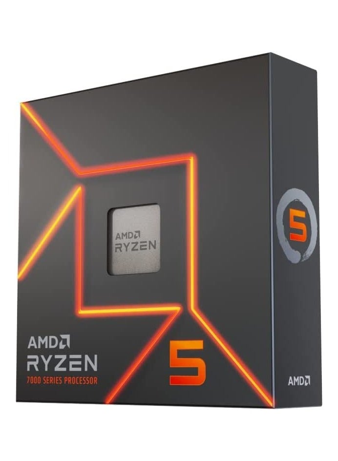 معالج سطح المكتب Ryzen 5 7600X 4.7 جيجا هرتز 6 Core AM5 محاصر