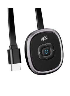 4K Wireless HDMI Display Dongle Adapter, 4K/5G WiFi Streaming Movies, Shows, and Live TV Receiver from iPhone, iPad, Android, Tablet, Window to HDTV/Monitor/Projector, Miracast, Airplay, DLNA