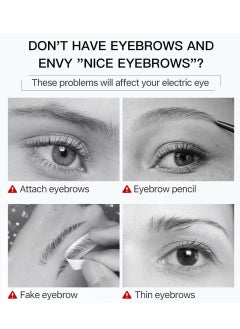 W3W Eyebrow Enhancing Serum Eyebrow Growth Serum Nourishing Brow Serum Gentle No Irritating Lash Serum Gentle Formula Longer Fuller and Thicker Flexible Lashes Eyebrow Enhancer Serum 3ml  - Image 3