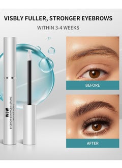 W3W Eyebrow Enhancing Serum Eyebrow Growth Serum Nourishing Brow Serum Gentle No Irritating Lash Serum Gentle Formula Longer Fuller and Thicker Flexible Lashes Eyebrow Enhancer Serum 3ml  - Image 4