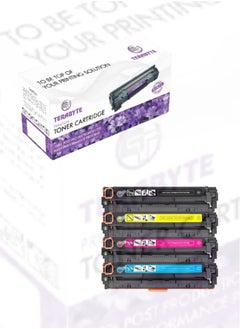 4-Pack 203A CF540A CF541A CF542A CF543A Compatible Toner Cartridge set for Color Laserjet Pro MFP M281FDW M281FDN Pro M254 M254DW