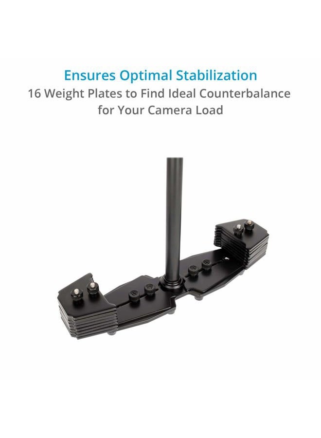 FLYCAM Redking Quick Balancing Video Camera Stabilizer with Dovetail Quick Release (FLCM-RK) | Professional CNC Aluminum Camera Stabilizer for DSLR BMCC Sony Nikon DV Camcorders up to 7kg/15.4lb + Bag - Image 5