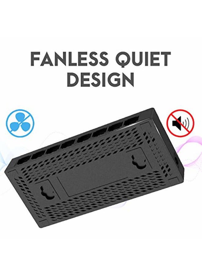 Netis ST3108C 8 Port 10/100Mbps Fast Ethernet Switch | Desktop Ethernet Splitter, Ethernet Hub, Plug and Play, Traffic Optimization Auto-Negotiation RJ45 Ports with Compact Design - Image 5