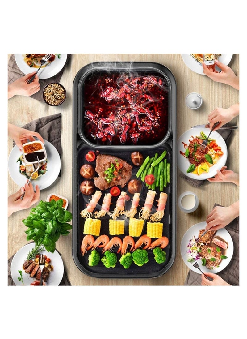 GGEROU Electric BBQ Grill Hot Pot Shabu Shabu Hot Pot  - Image 5