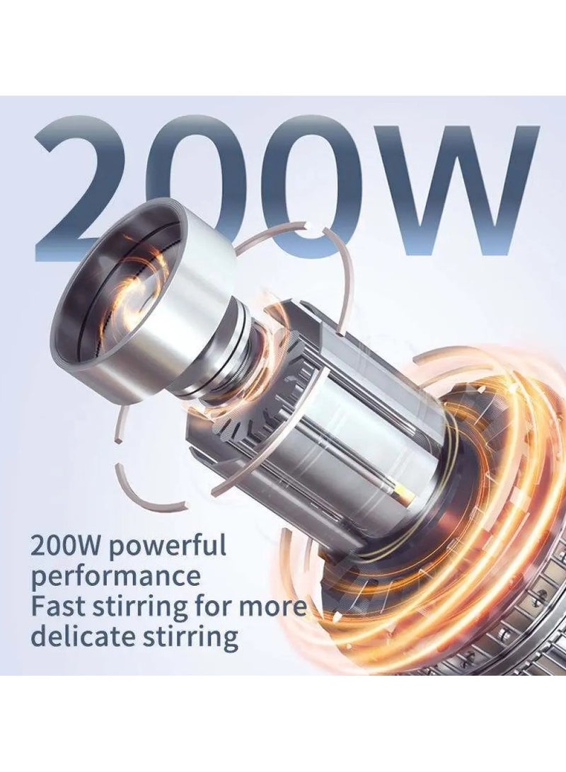 سوكاني مجموعة أدوات المطبخ الكهربائية SOKANY SK-1718-4 خلاط يدوي وخلاط طعام للأطفال وخلاط بيض محمول وخلاط طعام متعدد الوظائف - Image 4