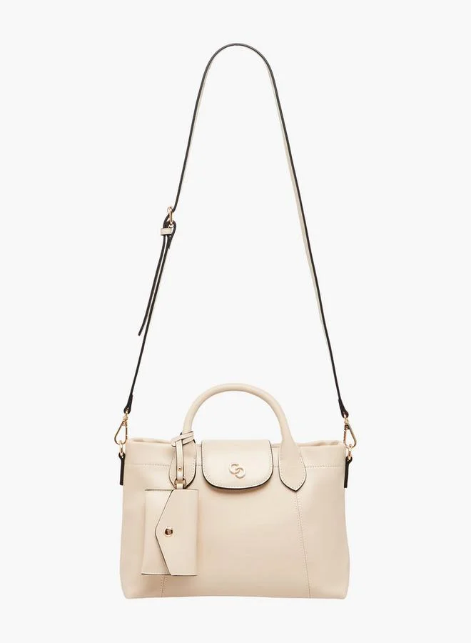 سيليست حقيبة يد صلبة مع حقيبة صغيرة