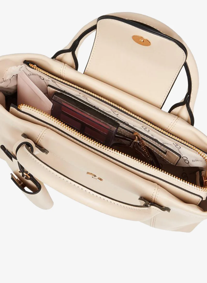 Celeste Solid Tote Bag with Pouch