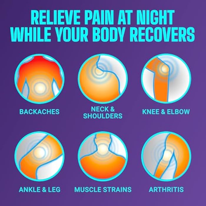 Icy Hot Original Pain Relief Nighttime Recovery No-Mess Roll-On Applicator, Fast-Acting Pain Relief with Menthol 8% for Backaches, Joints, Muscle Strains and Arthritis, Lavender Scent, 2 oz - Image 3