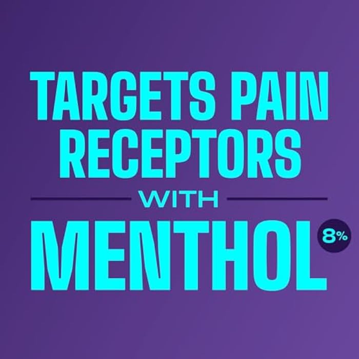 Icy Hot Original Pain Relief Nighttime Recovery No-Mess Roll-On Applicator, Fast-Acting Pain Relief with Menthol 8% for Backaches, Joints, Muscle Strains and Arthritis, Lavender Scent, 2 oz - Image 5
