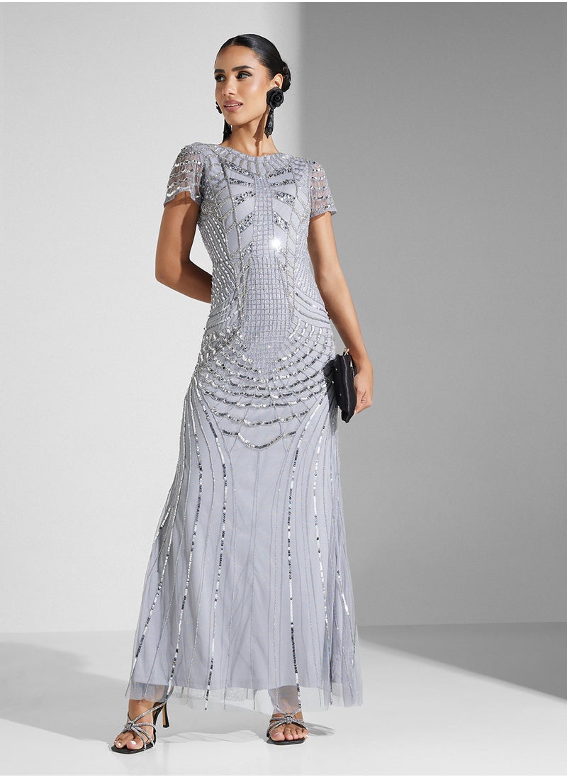 Amelia Rose Embellished Dress  - Image 1