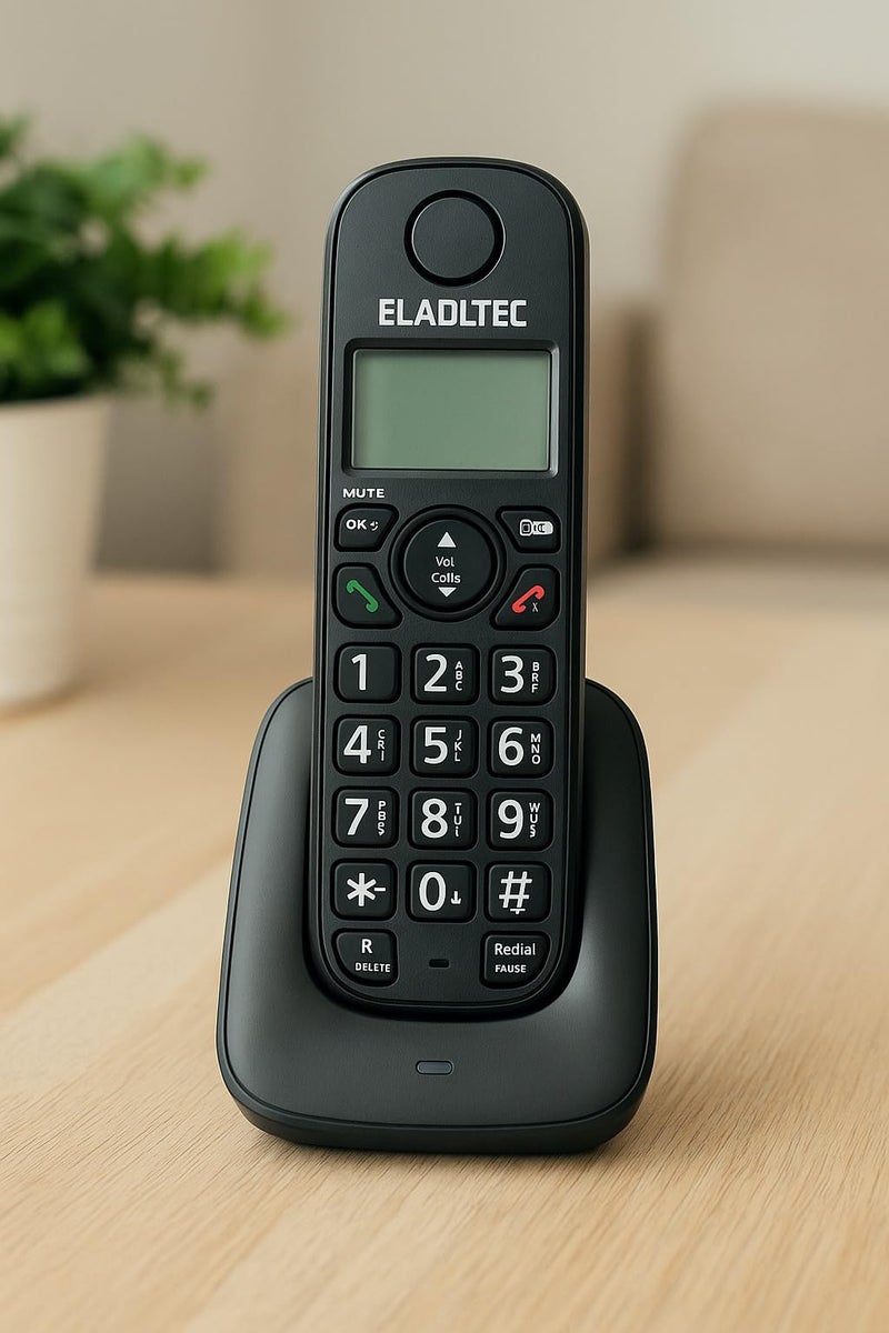 Wireless Telephone - LCD 3 Line - Speaker - Conference Call - 50 Digits Memory - Alarm Function - D1001 - Image 2