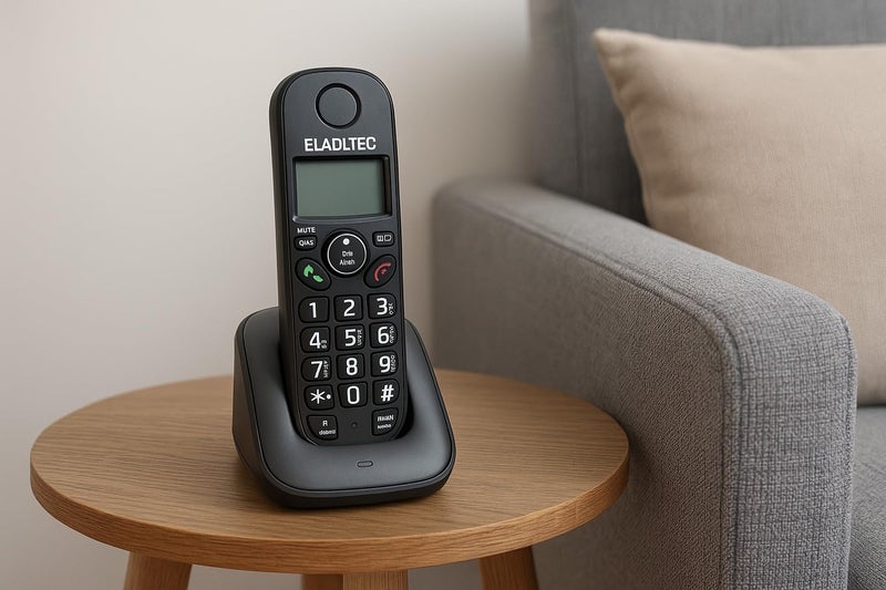 Wireless Telephone - LCD 3 Line - Speaker - Conference Call - 50 Digits Memory - Alarm Function - D1001 - Image 3