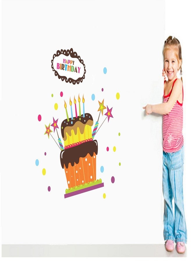 Asmi Collections Happy Birthday Wall Sticker