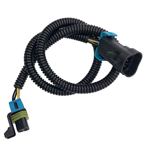 EPSIRMP 2pcs Black Oxygen O2 Sensor Header Extension Harness 24 inches Long Compatible with LS2 LS3 LS7 2005-2013 C6 Corvette 2010-2013 Camaro Front Sensor - Image 3