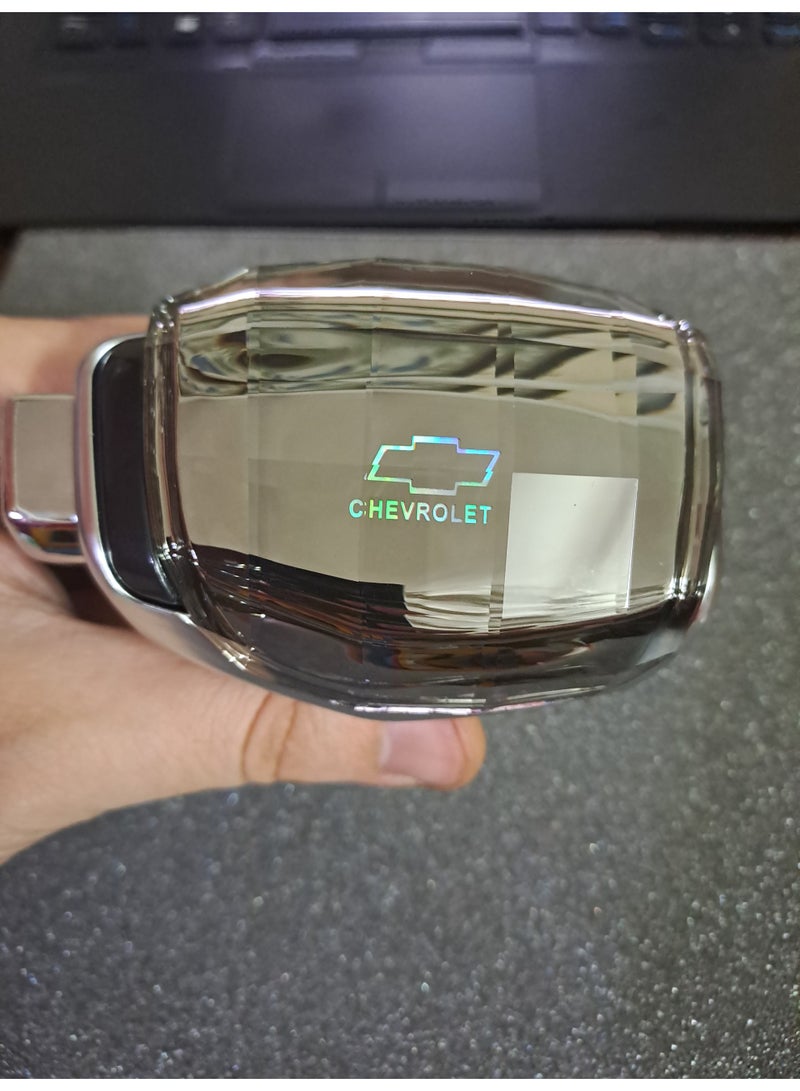 Crystal handle with side button, Chevrolet logo, specializing in Cruze models from 2010 to 2015 - Image 1