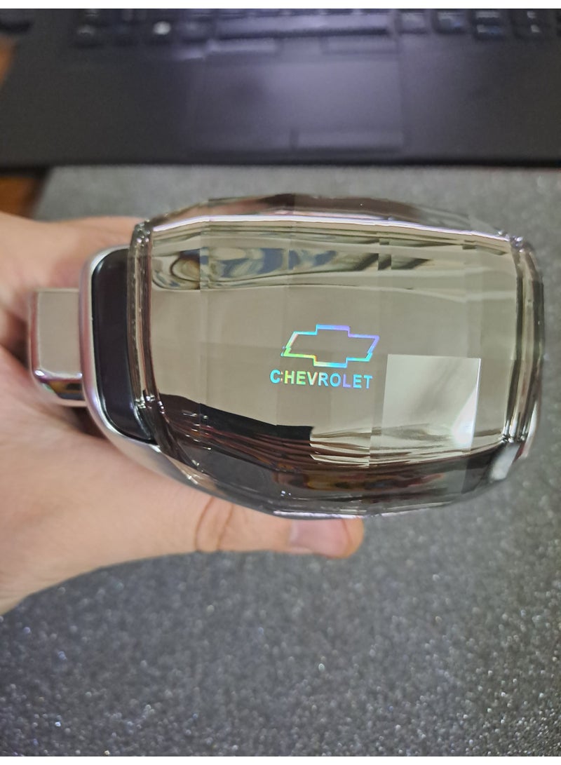 Crystal handle with side button, Chevrolet logo, specializing in Cruze models from 2010 to 2015 - Image 2