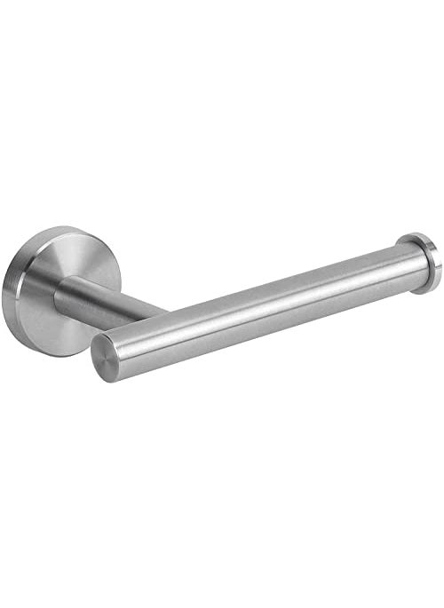 NearMoon NearMoon Bathroom Toilet Paper Holder Premium SUS304 Stainless Steel Rustproof Wall Mounted Toilet Roll Holder for Bathroom Kitchen Washroom 1 Pack Brushed Nickel 