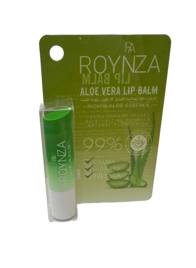 ROYNZA Lip balm soothing lip treatment with natural aloe vera extract 3.8g  - Image 1